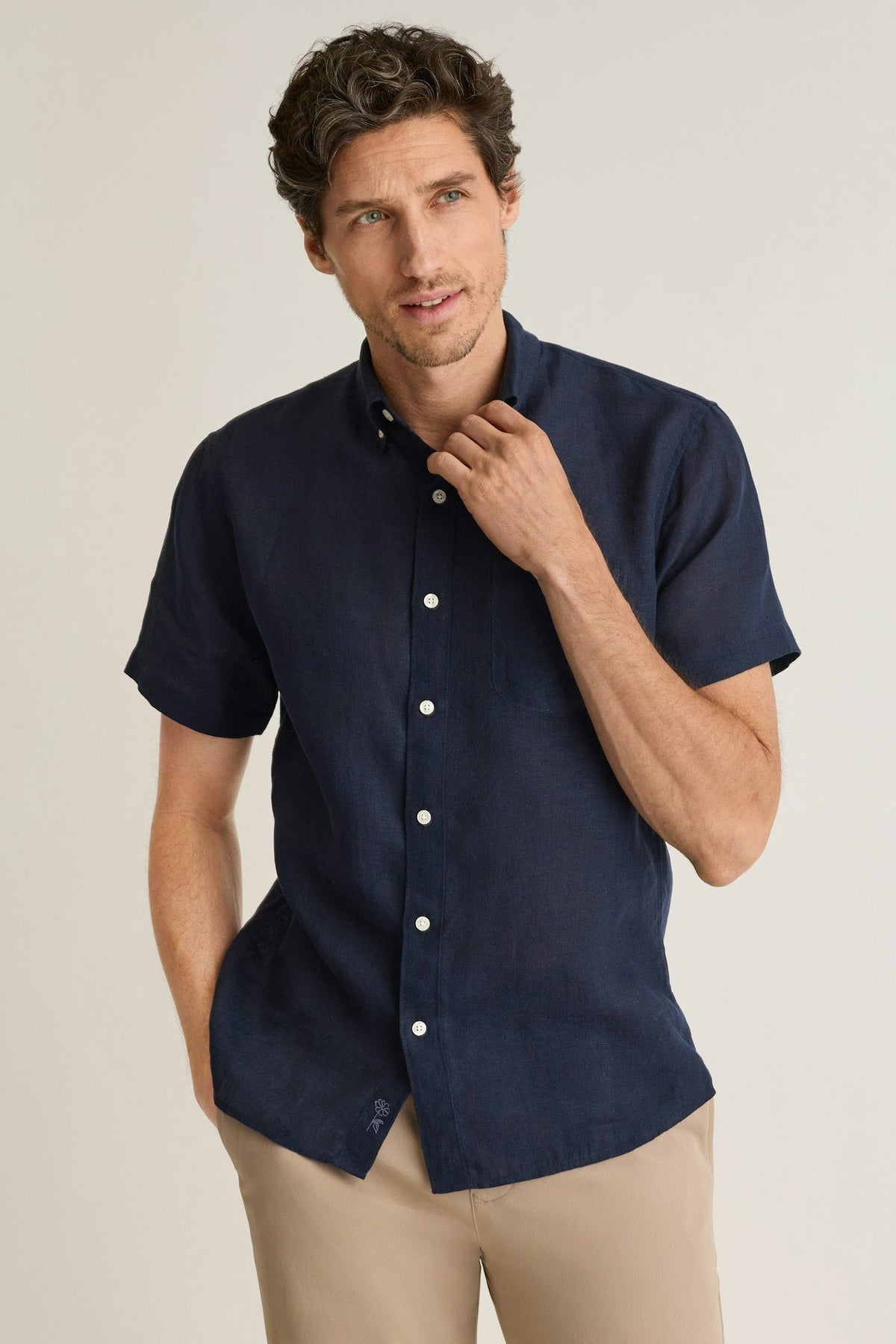 Montauk Linen Short Sleeve Shirt