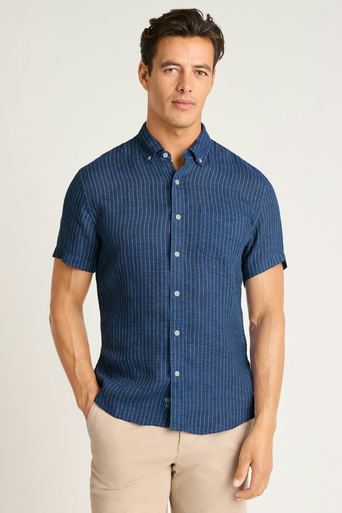 Montauk Linen Short Sleeve Shirt
