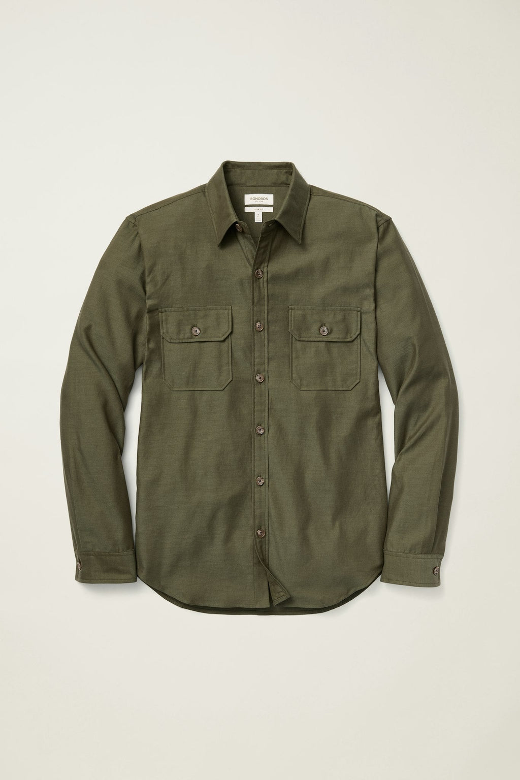 Garment-Dyed Utility Shirt