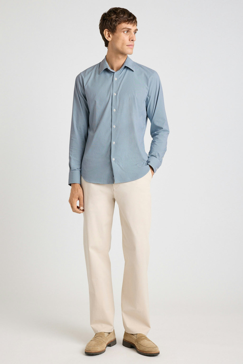 Tech Button Down Shirt