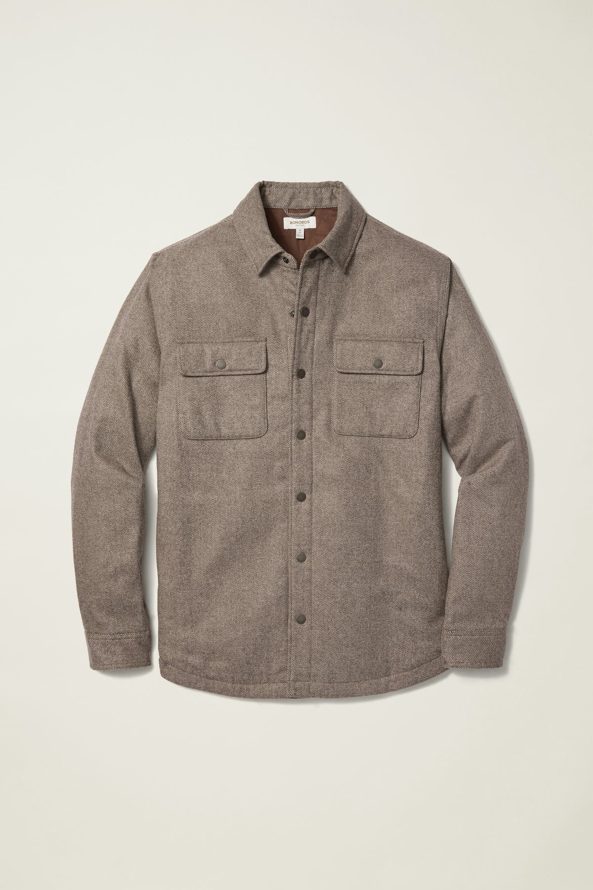 Italian Brushed Twill Shacket