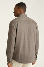 Italian Brushed Twill Shacket